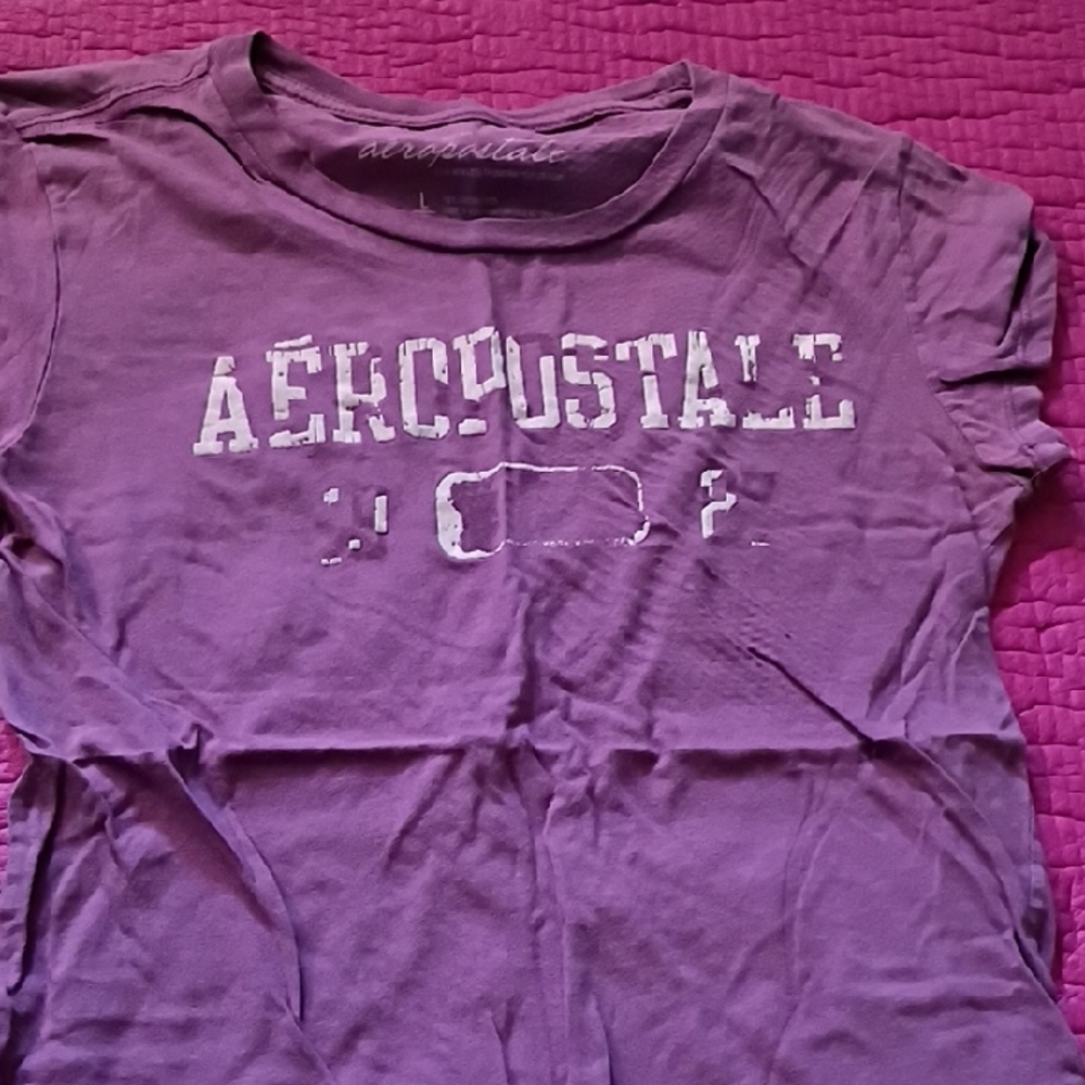 Aeropostale Kids Tee in Purple